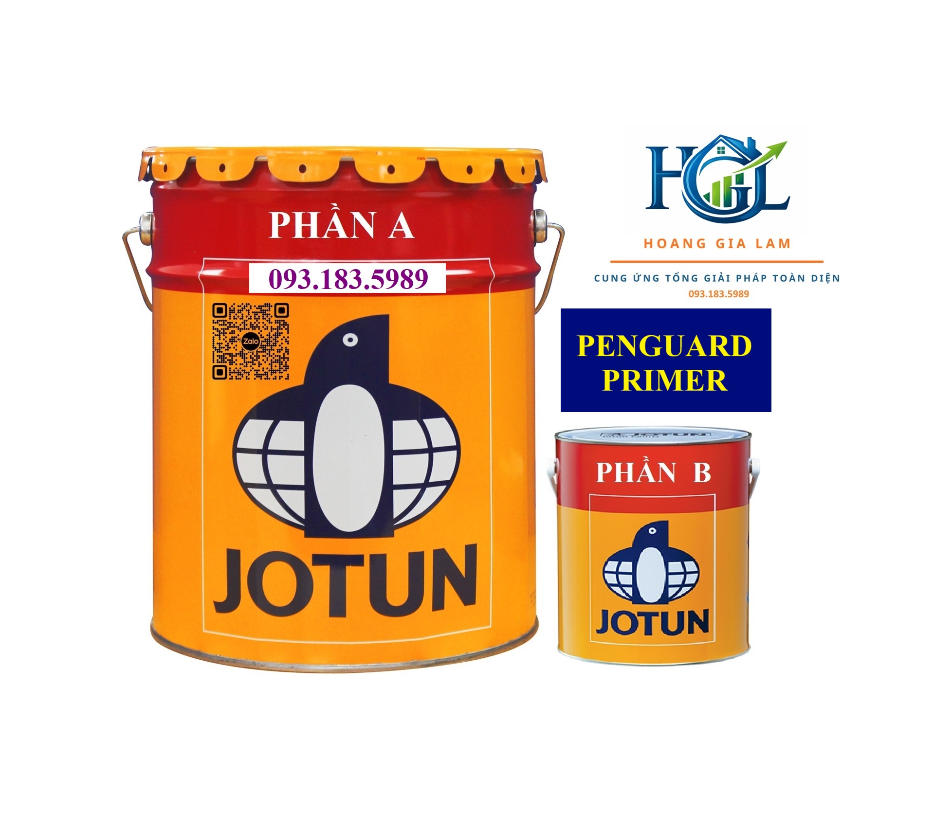 SƠN LÓT EPOXY JOTUN PENGUARD PRIMER -20L