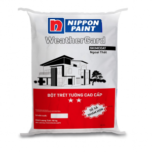 Bột Trét Ngoại Thất Nippon Skimcoat WeatherGard **