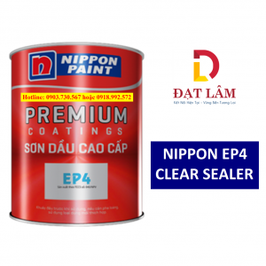 Sơn Lót Sàn Trong Suốt Nippon EP4 Clear Sealer