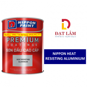 Sơn Chịu Nhiệt Nippon Heat Resisting Aluminium - 5L
