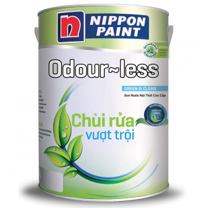 Sơn Nội Thất Nippon Odour-Less Chùi Rửa Vượt Trội