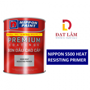 Sơn Lót Chịu Nhiệt Nippon S500 Heat Resisting Primer - 5L