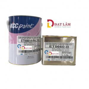 SƠN SÀN EPOXY KCC ET5660 - HỆ LĂN - 4L