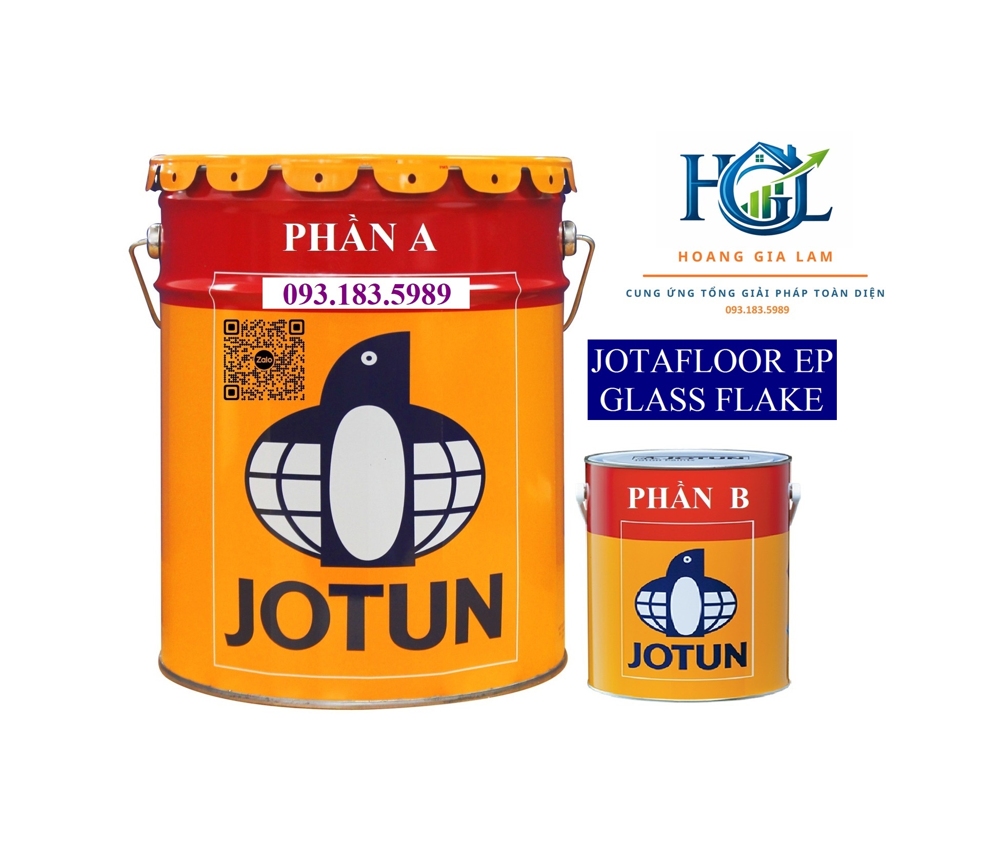 Jotafloor EP Glass Flake Sơn Epoxy Vảy Thủy Tinh - 20L