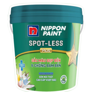 Sơn Nippon Spot less Plus Nội Thất Bóng Mờ