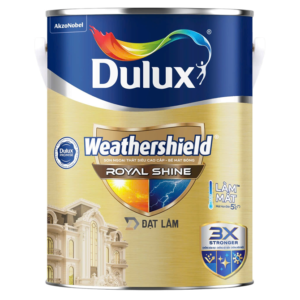 Dulux WeatherShield Royal Shine - Ngoại thất Bóng