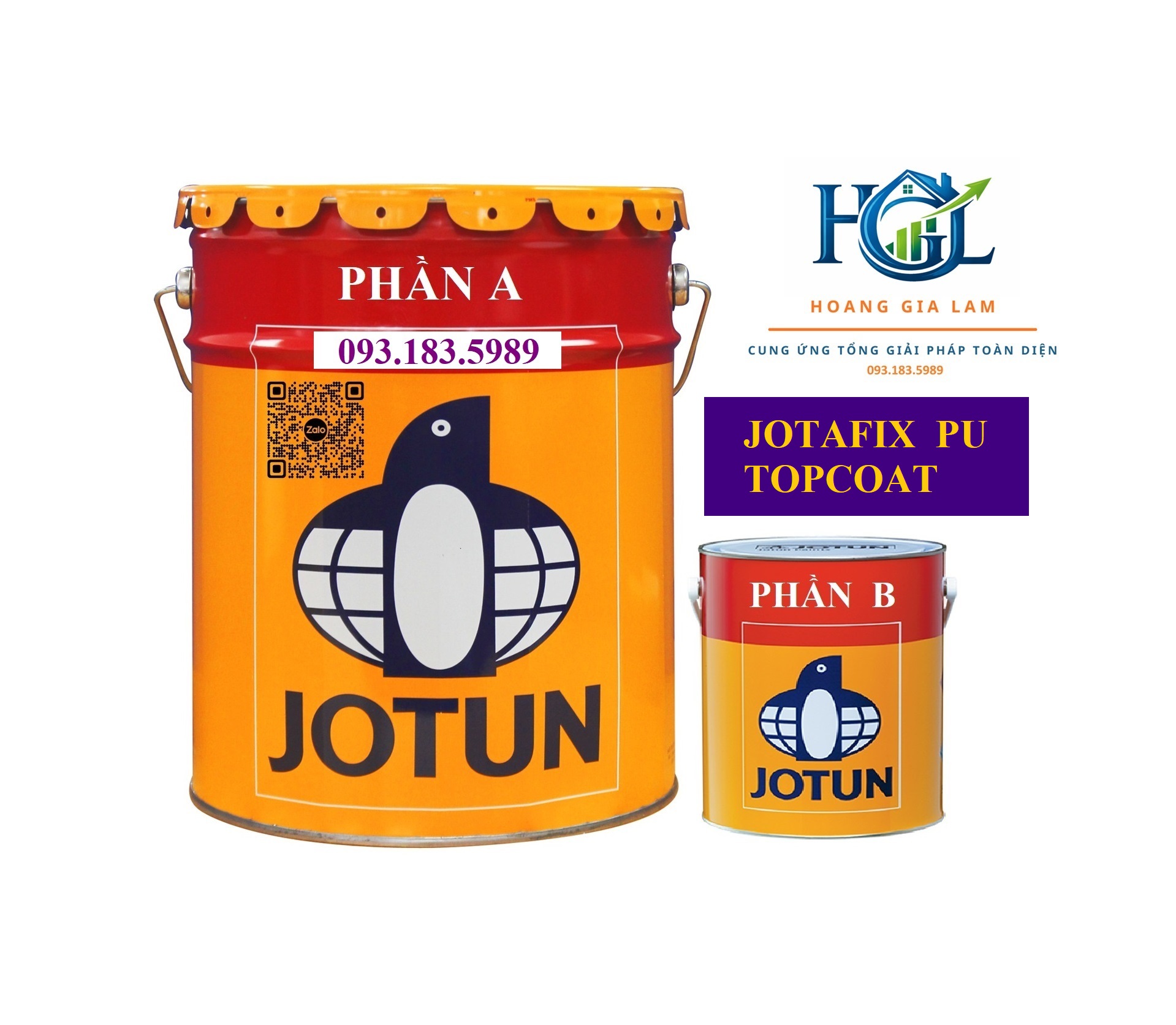 JotaFix PU Topcoat - Sơn Phủ Tàu Thuyền - 20L