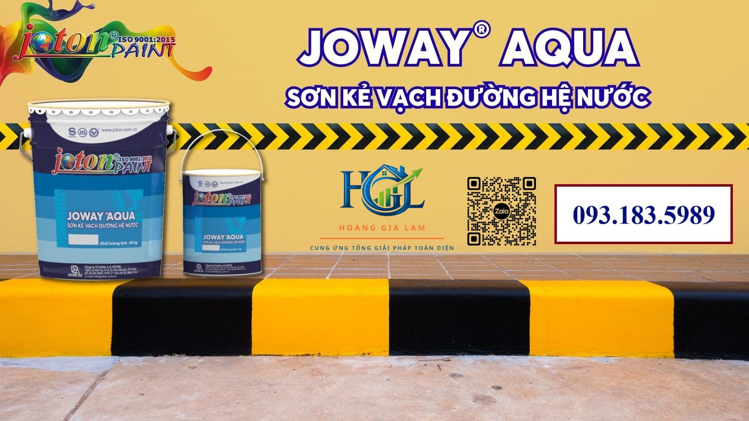 SƠN GIAO THÔNG GỐC NƯỚC JOTON JOWAY AQUA