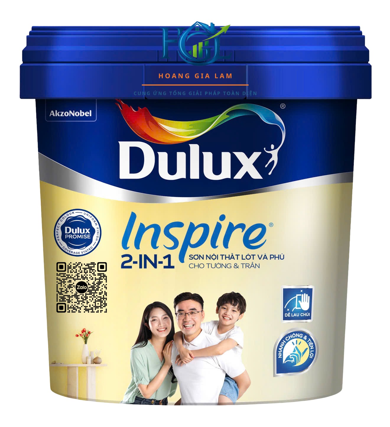 Sơn Nội Thất Dulux Inspire 2in1