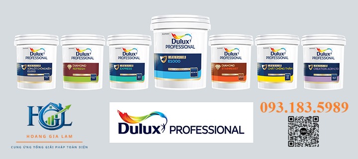 SƠN LÓT DULUX PROFESSIONAL E1000 NGOẠI THẤT