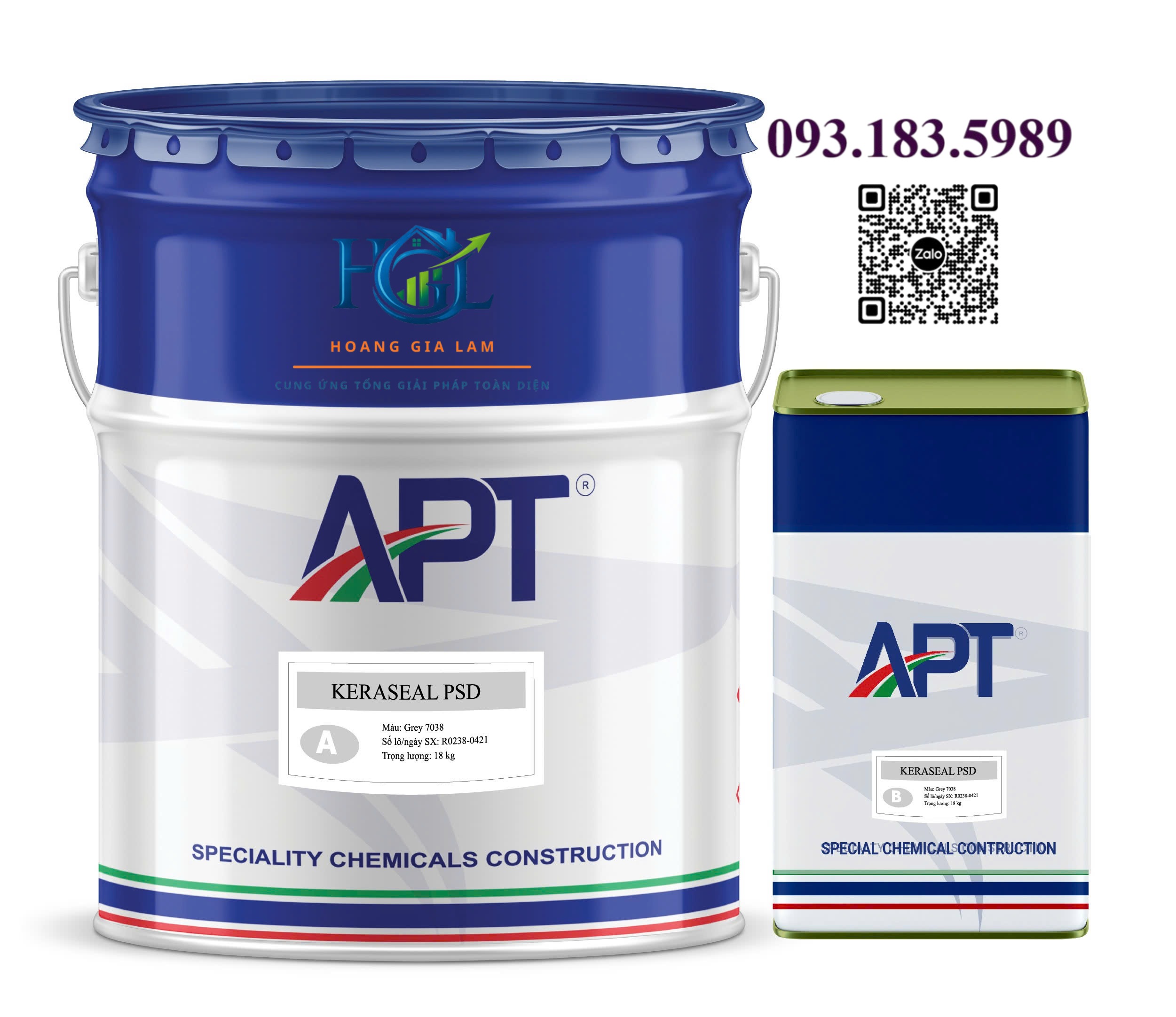 APT KERASEAL PSD LÓT EPOXY DẪN ĐIỆN ESD - 10 KG